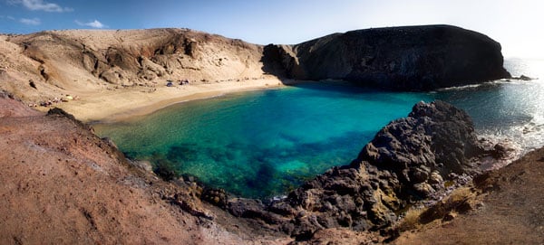 Playa Papagayo. Lanzarote, Islas Canarias